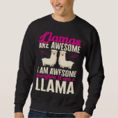 Llama Farm Animals Llamas are Awesome Trui (Voorkant)