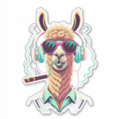 Llama Favor Sticker (Voorkant)