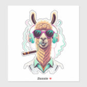 Llama Favor Sticker (Vel)