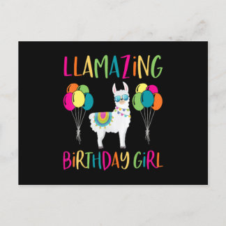 Llama Feest Alpaca Briefkaart