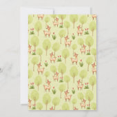 Llama feest pet outdoor kind's verjaardag kaart (Achterkant)