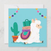 Llama Feestdagenkaart (Voorkant)