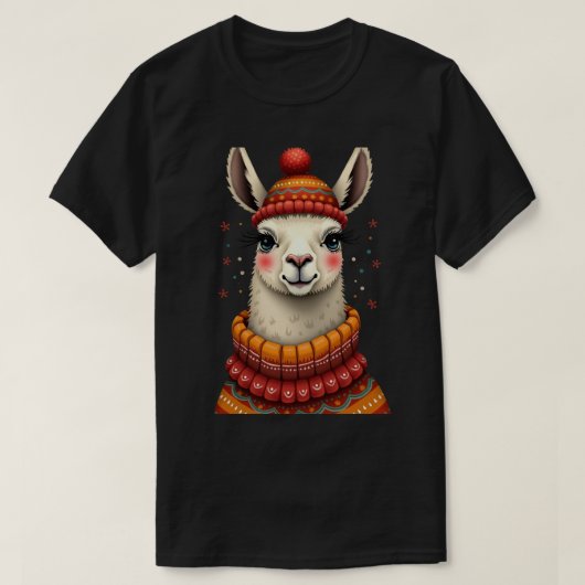 Llama-festival T-shirt (Design voorkant)