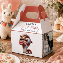 Llama Fiesta Grappige Karikatuur 1e Verjaardag