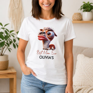 Llama Fiesta Grappige Karikatuur 1e Verjaardag T-shirt