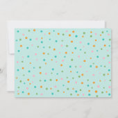 Llama Fiesta Hart Zonnebril Verjaardag Uitnodiging (Achterkant)