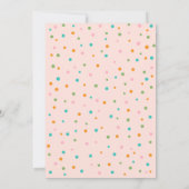 Llama Fiesta Hart Zonnebril Verjaardag Uitnodiging (Achterkant)