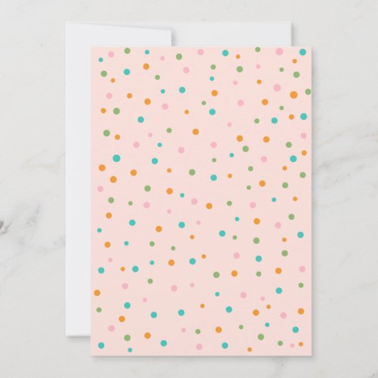 Llama Fiesta Hart Zonnebril Verjaardag Uitnodiging (Achterkant)