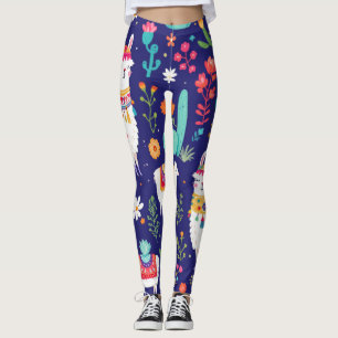 Llama Fiesta Leggings
