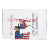 Llama Flag America Kussensloop (Achterkant)