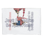 Llama Flag America Kussensloop (Voorkant)