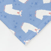 Llama Fleece Deken (Hoek)