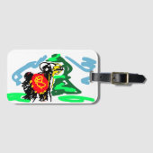 Llama fun bagagelabel (Voorkant (horizontaal))