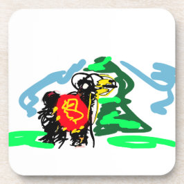 Llama fun bier onderzetter