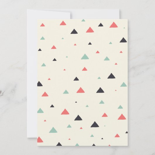 Llama Fun Birthday Party Kaart (Achterkant)