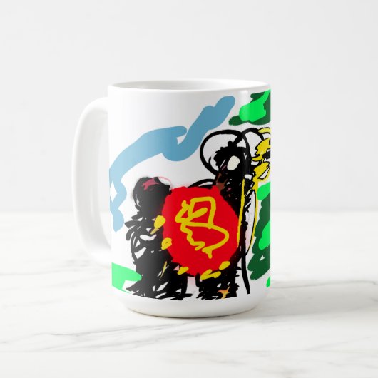 Llama  fun   koffiemok (Voorkant links)