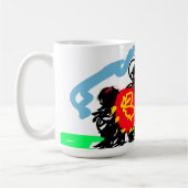 Llama fun koffiemok (Links)