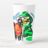 Llama  fun   latte mok (Voorkant)