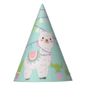 LLAMA FUN Party Pet Feesthoedjes (Voorkant)