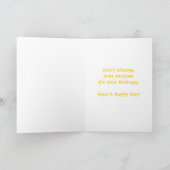 Llama Funny Birthday Card Kaart (Binnen)