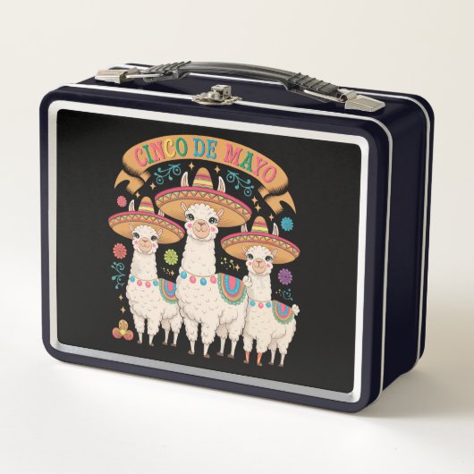 Llama Funny Cinco De Mayo Fiesta Party (Voorkant)