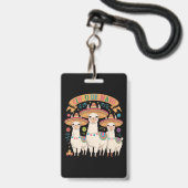 Llama Funny Cinco De Mayo Fiesta Party Badge (Voorkant met koord)
