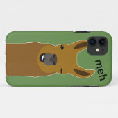 Llama Funny Face Case-Mate iPhone Case (Achterkant (horizontaal))