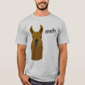 Llama Funny Face T-shirt (Voorkant)
