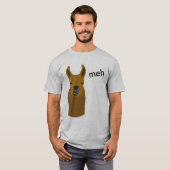 Llama Funny Face T-shirt (Voorkant volledig)