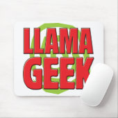 LLama Geek Muismat (Met muis)