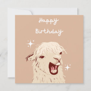 Llama Gefeliciteerd Kaart