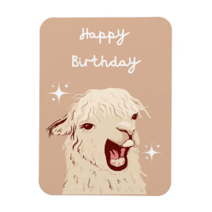 Llama Gefeliciteerd Magneet