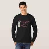 Llama Get Married Bruid Bachelorette Feestje T-shirt (Voorkant volledig)