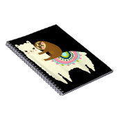 Llama Gift | Cute Llama & Sloth, Best Friends Notitieboek (Rechterzijde)