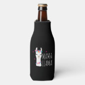 Llama Gift | Mama Llama Flesjeskoeler (Fles Voorkant)