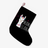 Llama Gift | Mama Llama Kleine Kerstsok (Voorkant (Hangend))