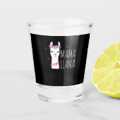 Llama Gift | Mama Llama Shot Glas (Voorkant)