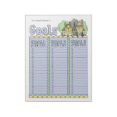 Llama Goal Planner Custom Notitieblok (Linkerzijde)