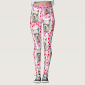 Llama graaft de Ways Happy Valentijnsdag Leggings (Voorkant)