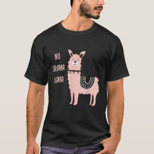 Llama Grappig Geen Drama Llama Liefhebber Gift T-shirt