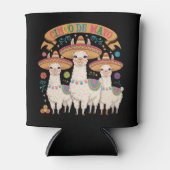 Llama Grappige Cinco De Mayo Feest Partij Blikjeskoeler (Voorkant)