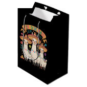 Llama Grappige Cinco De Mayo Feest Partij Medium Cadeauzakje (Voorkant Gekanteld)