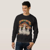Llama Grappige Cinco De Mayo Feest Partij Trui (Voorkant volledig)