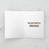 ** LLAMA** GREETING" VOOR DE "40e" GROENDAG Kaart (Binnen)