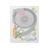 Llama Habit Tracker Custom Notitieblok (Linkerzijde)