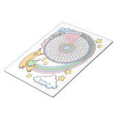 Llama Habit Tracker Custom Notitieblok (Schuin)