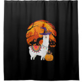 Llama | Halloween Costume voor kinderen Llama pomk Douchegordijn (Voorkant)