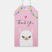 Llama Hartelijk dank Cadeaulabel (Voorkant)