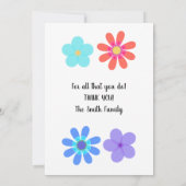 Llama Hartelijk dank | Jouw tekst toevoegen Bedankkaart (Achterkant)