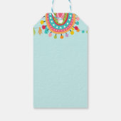 Llama Hartelijk dank Labels Fiesta Cactus Baby sho Cadeaulabel (Achterkant)